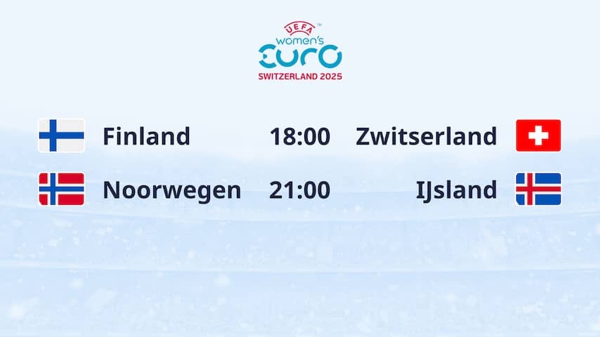 Day program Ek | Host country Switzerland awaits all -decisive duel with Finland