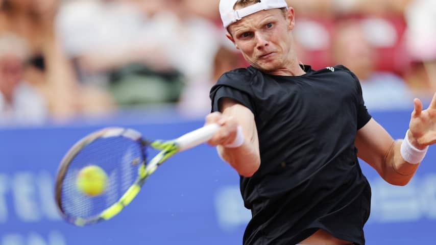 Jesper de Jong grabs in Bastad despite the flashy start next to the first ATP title