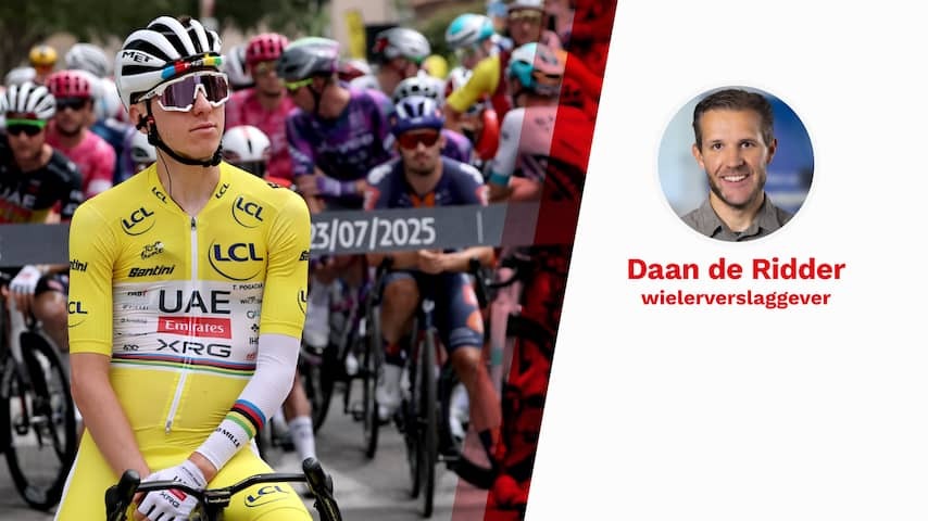 Even the proven Tour plan from Visma can no longer beat Pogacar