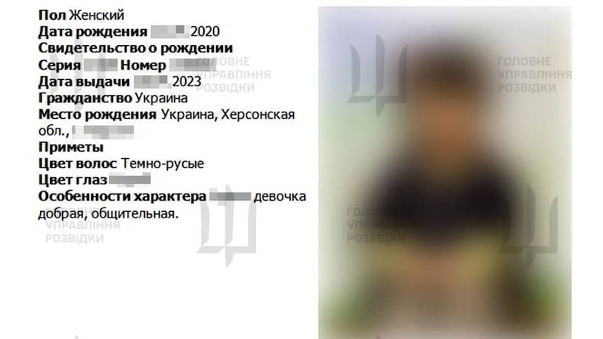 Ukraine finds proof that can help kidnapped children from Russia