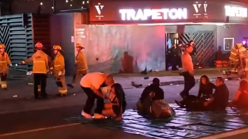 Three people in danger because vehicle rides on crowds in Los Angeles