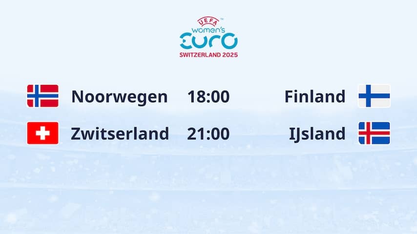 Day program Ek | Host country Switzerland can already be eliminated tonight