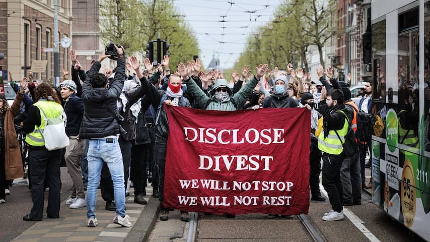 Demonstrations are annoying and annoying, but that is precisely the intention