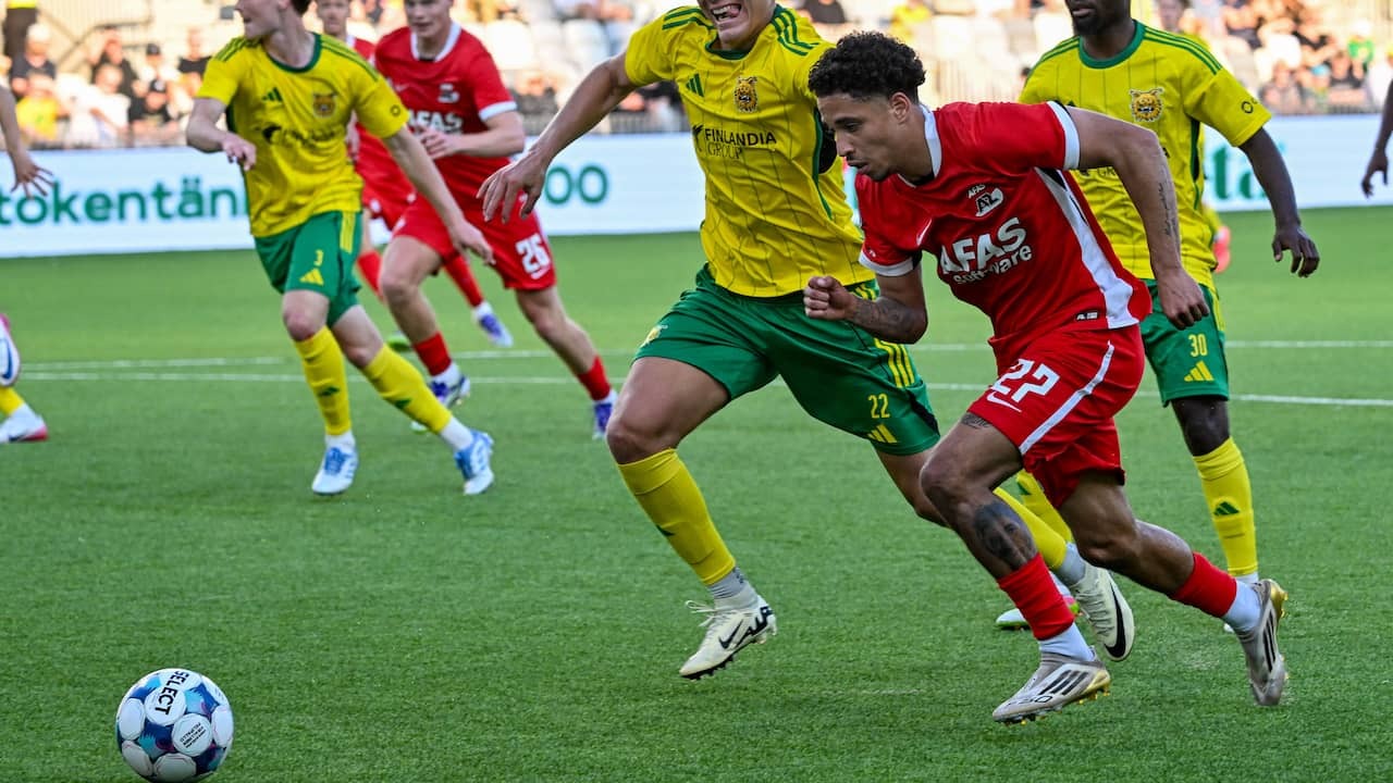 Image from Video: AZ is just asleep in goal -rich match against Finnish leader