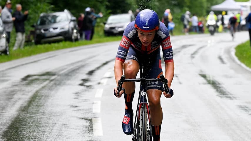 Van den Broek has no regrets after second place in Tour ride: 'The best result'