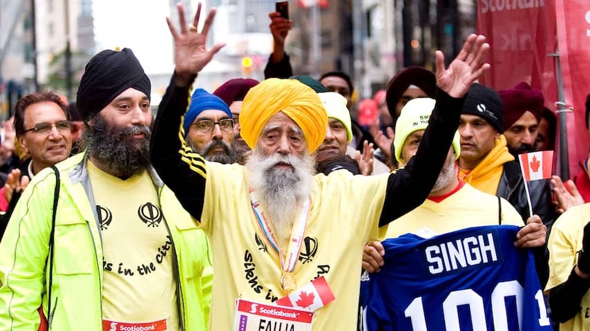 Probably the oldest marathon runner in the world died after collision
