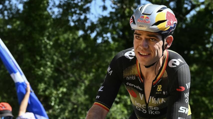 Van Aert Sprint after lie to Bestwil: 'will put it on X next time'