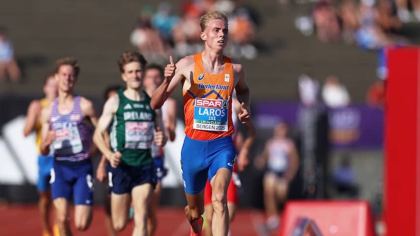 Laros grabs European promotion title at 5,000 meters, also gold Nillessen and Phijffers