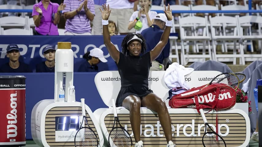 Venus Williams (45) after Rentree eliminated in second round Washington