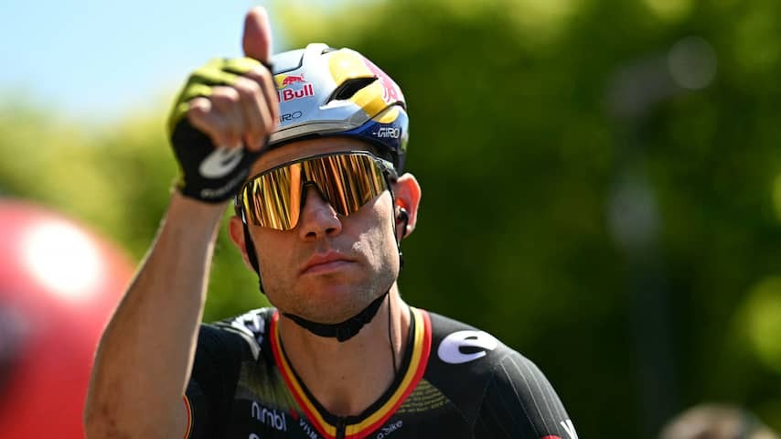 Van Aert comes up with a promise with announcement on X: 'I'm going to sprint today'