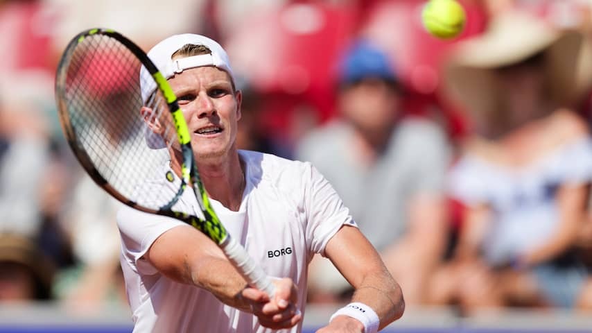 Jesper de Jong can become thirteenth Dutch tennis player with ATP title