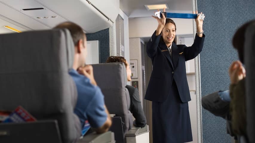 Belt protects you in turbulence, but then you have to keep it