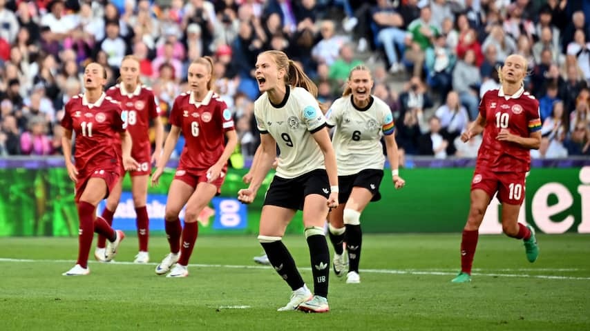 Germany is right in the entertaining EK duel and is close to quarter-finals