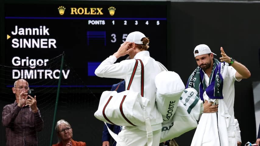 Sinner Flirt with Switching on Wimbledon, but sees Dimitrov giving up