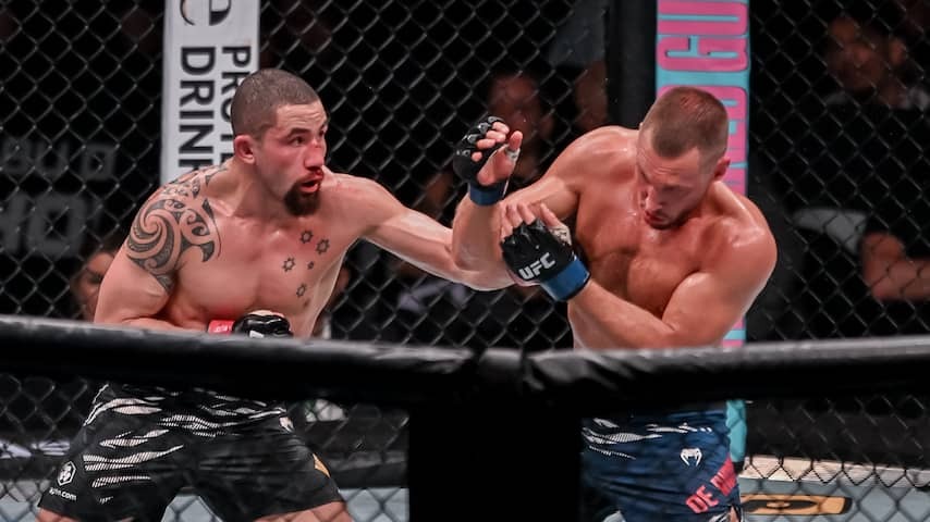 De Ridder wants title fight in UFC after a new victory: 'But first to the beach'