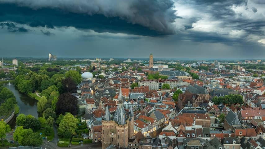 From Sunday afternoon code yellow throughout the country for heavy thunderstorms and hail