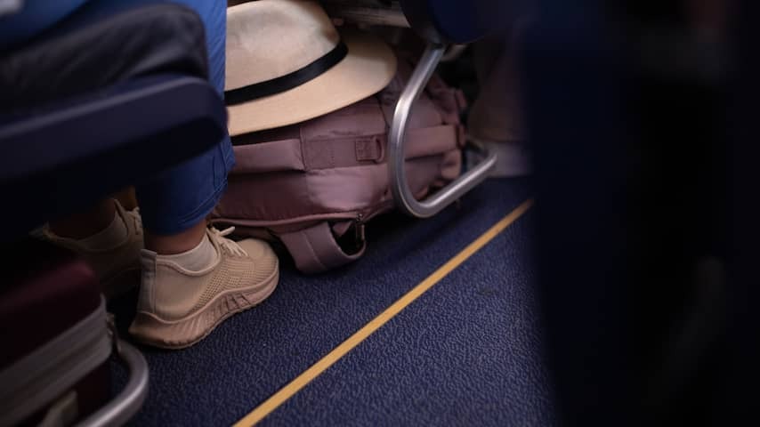 Only a backpack can be taken on board at KLM for free and guaranteed