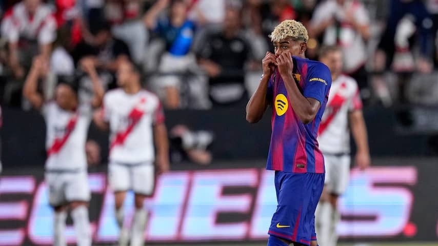 Frenkie de Jong and FC Barcelona leave points for the first time this season