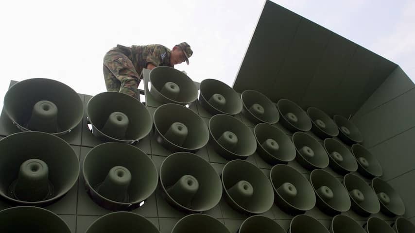 After South Korea, North Korea also started removing propaganda speakers