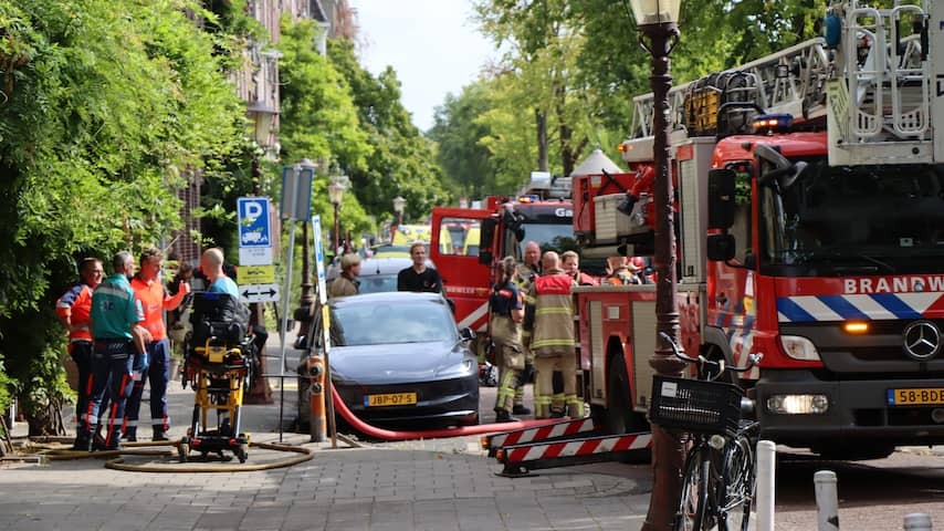 One dead and one injured by fire in Amsterdam's home