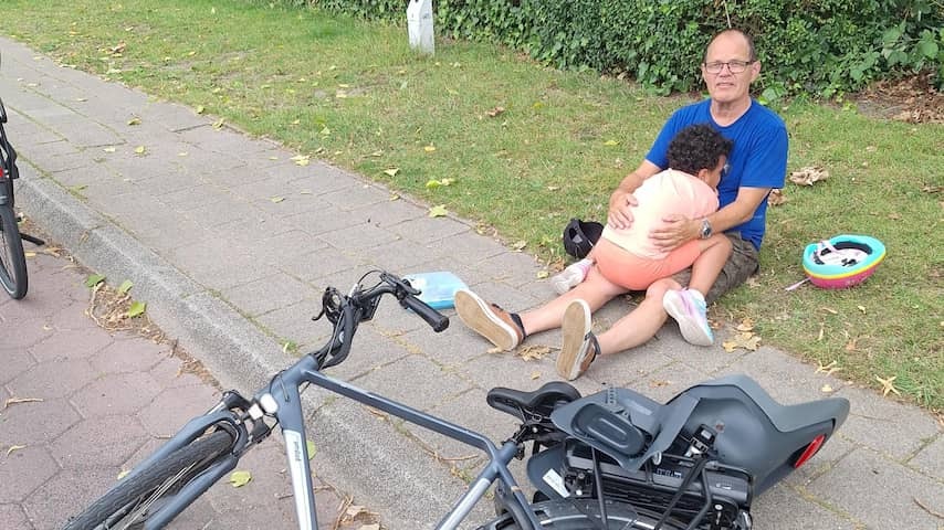Hit by a young person on a fatbike: 'He gave a false name on'