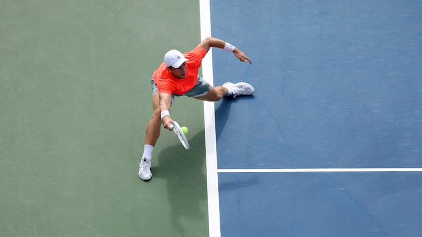 Griekspoor after lousy preparation also on US Open immediately switched off