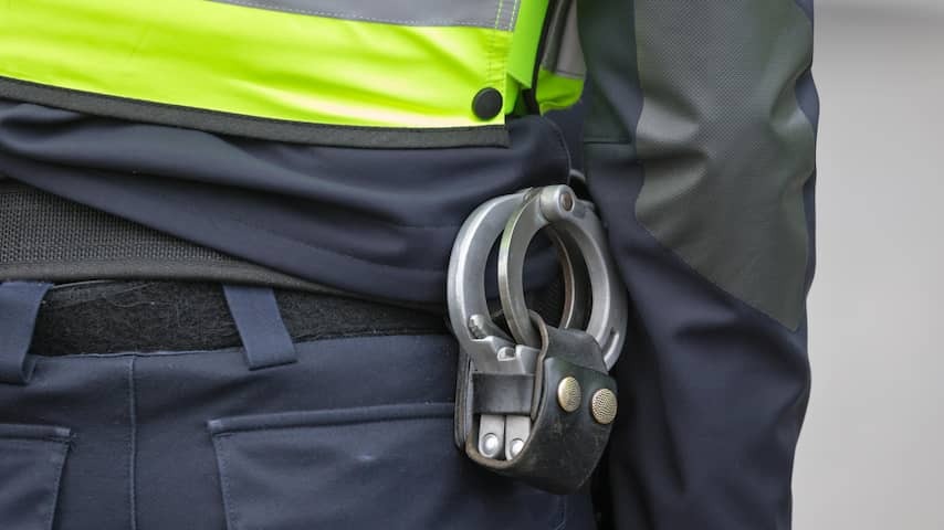 police handcuffs
