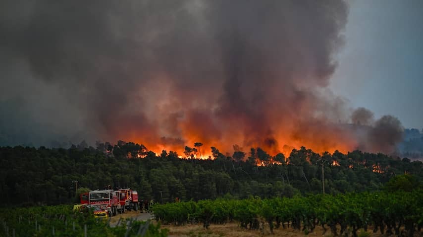 Biggest fires in decades in France are still expanding