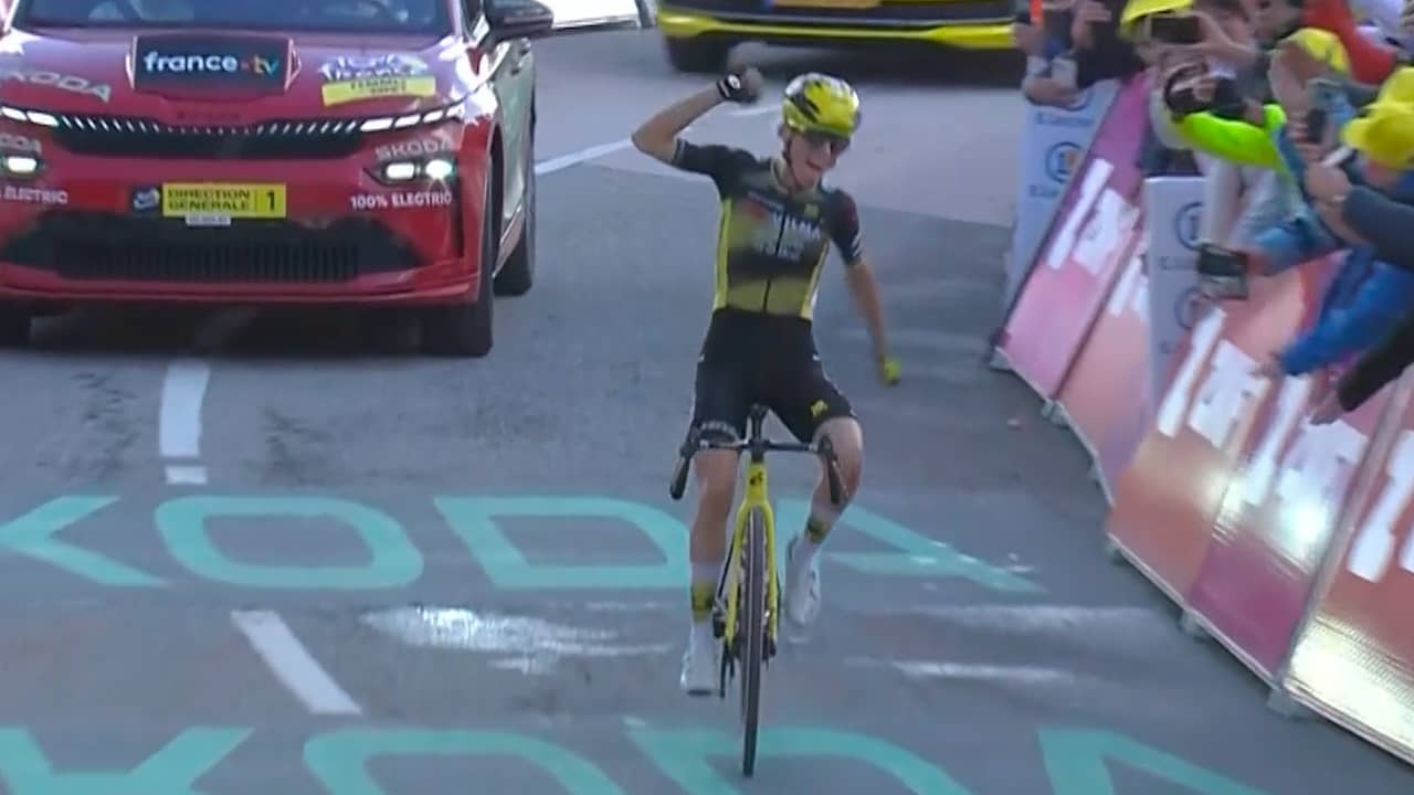 Image from Video: Ferrand-Prévot Solos to Tour Victory