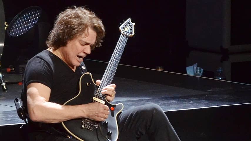 Signed guitar from Eddie van Halen goes under the hammer
