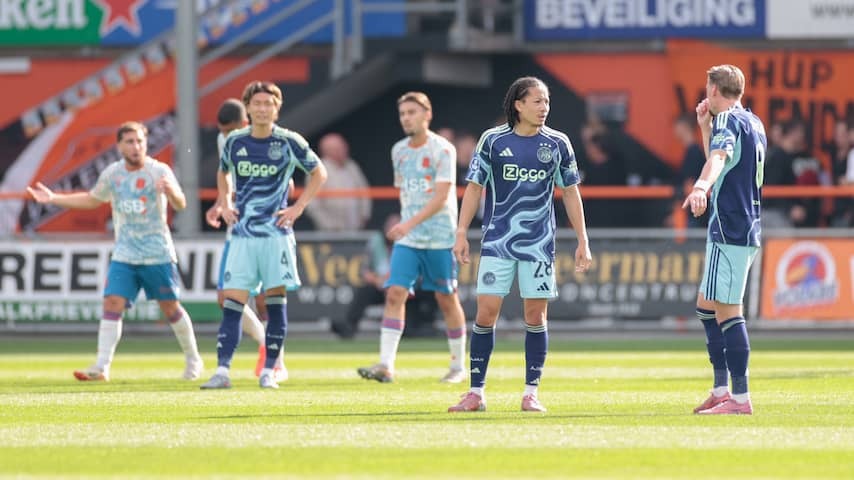 Ajax again suffers points loss after a beautiful goal from Volendam striker Veerman