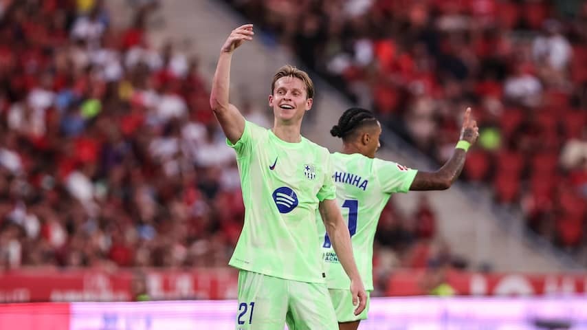 Frenkie de Jong wins heated season opener with Barça against nine Mallorca