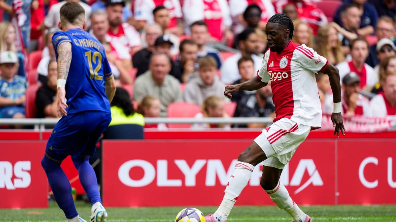 Image from Video: Traoré prevents the Ajax practice defeat with a late equalizer against AS Monaco