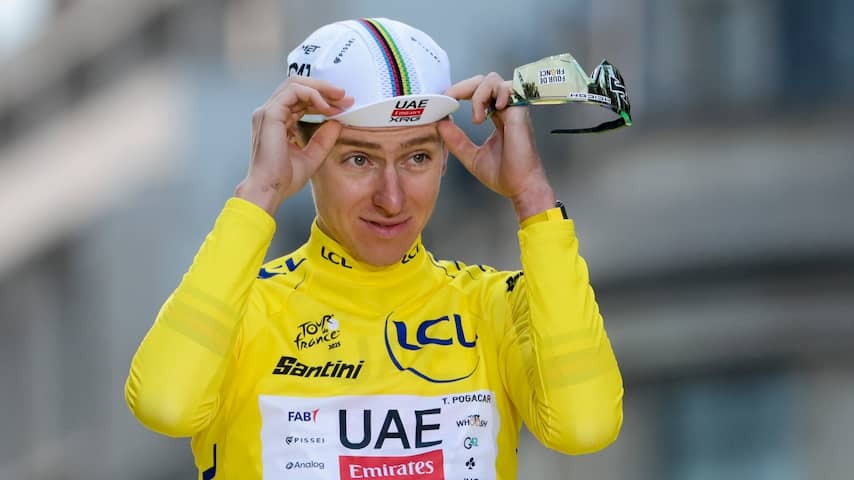 Pogacar (26) is already thinking of cycling pension: 'Ben counting the years'
