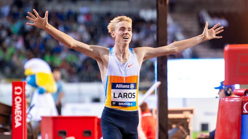 Niels Laros writes history with victory and record time in Diamond League final