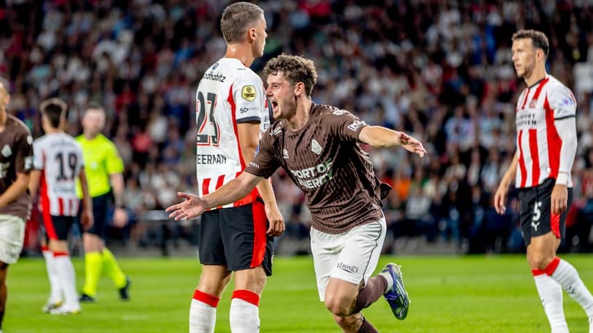 Telstar Stunt against Champion PSV and books its first Eredivisie victory in 47 years