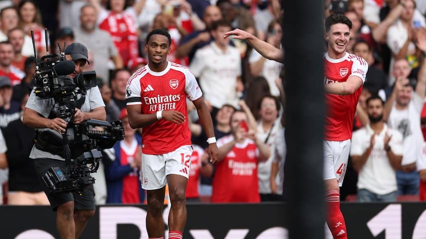 Timber plays with two goals and assist leading role in a large win Arsenal