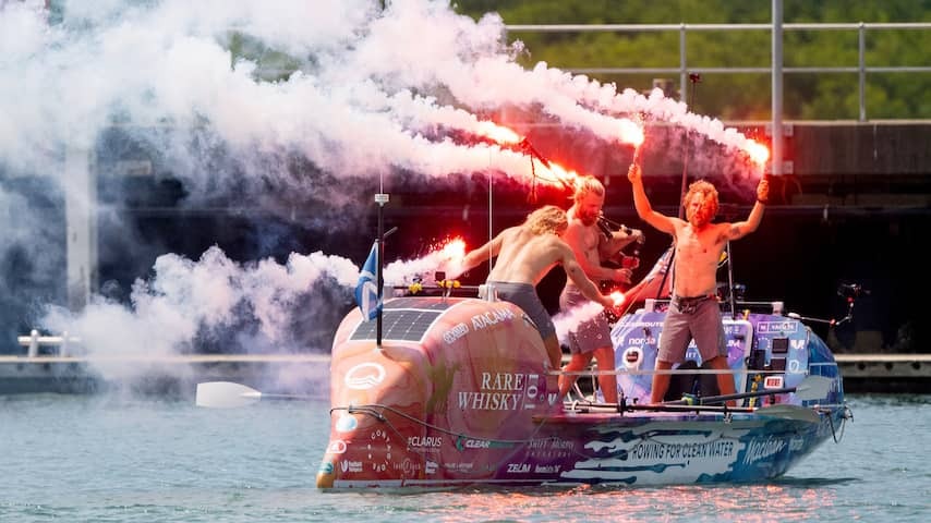 Scottish brothers break record by rowing the Pacific Ocean in 139 days