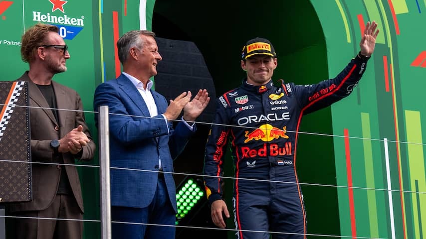 Verstappen happy with second place: 'But looked back more than forward'