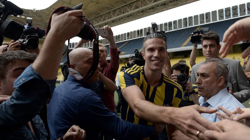 The Turkish years of Van Persie: 'Did not become a legend as Kuijt'