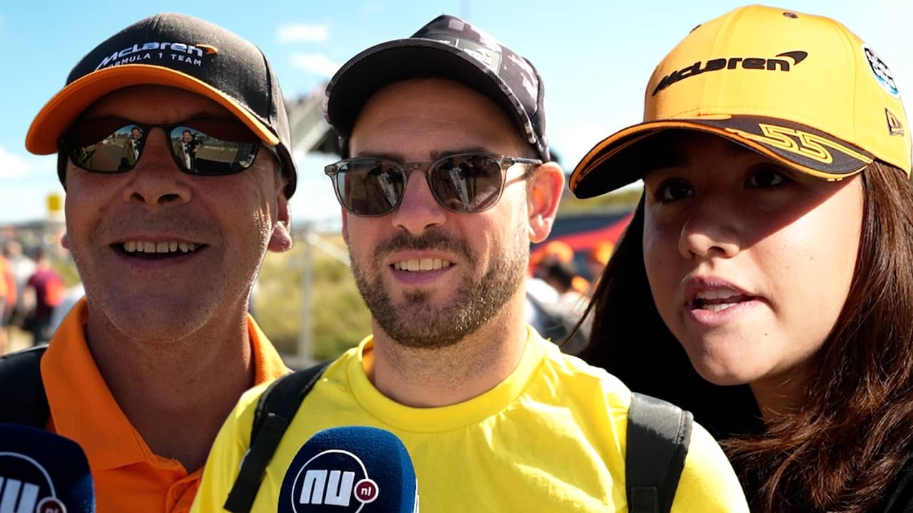 Image from Video: Zandvoort colors less orange: Foreign F1 fans celebrate a party