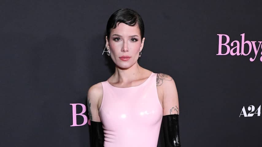 Singer Halsey gives a concert in AFAS Live in January