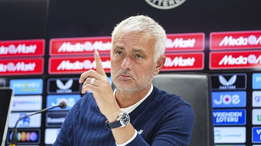 Mourinho warns Feyenoord and points to his results outside De Kuip