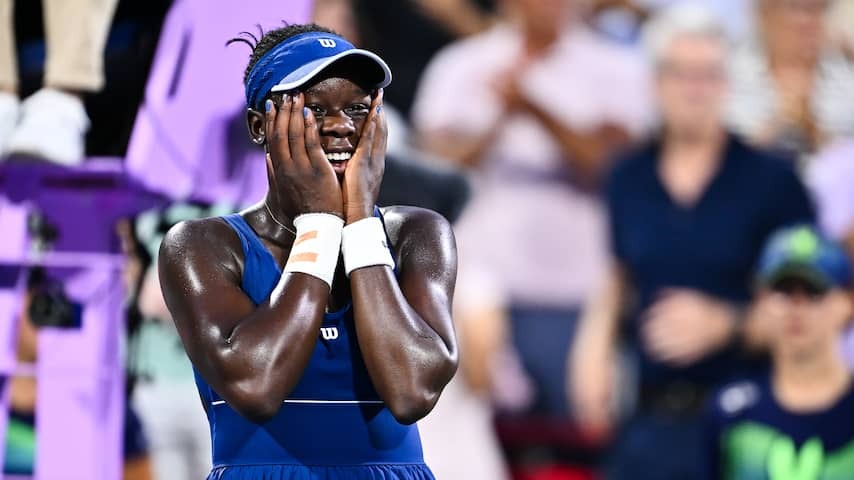 Tennis talent MBOKO is also beating idol Osaka and stunt with tournament win in Montreal