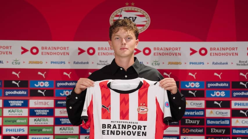 PSV has German Talent Wanner (19) inside: 'Know that this is the right step'
