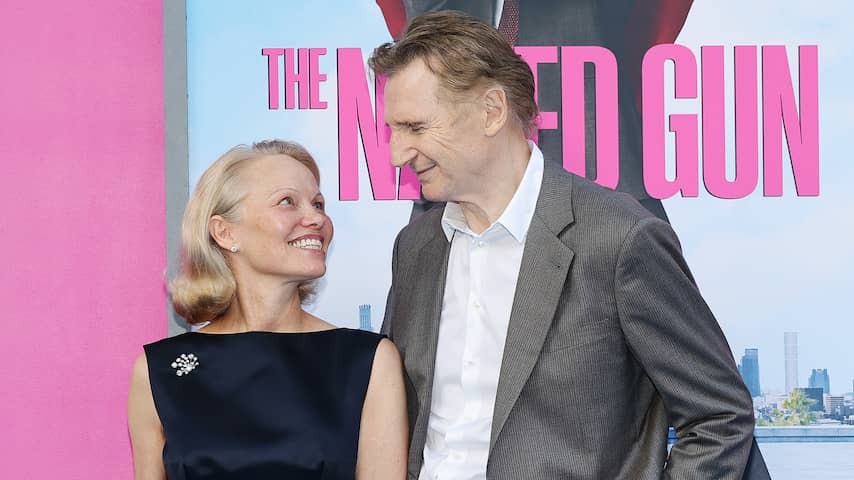 Pamela Anderson and Liam Neeson: Real love or media stunt for film?