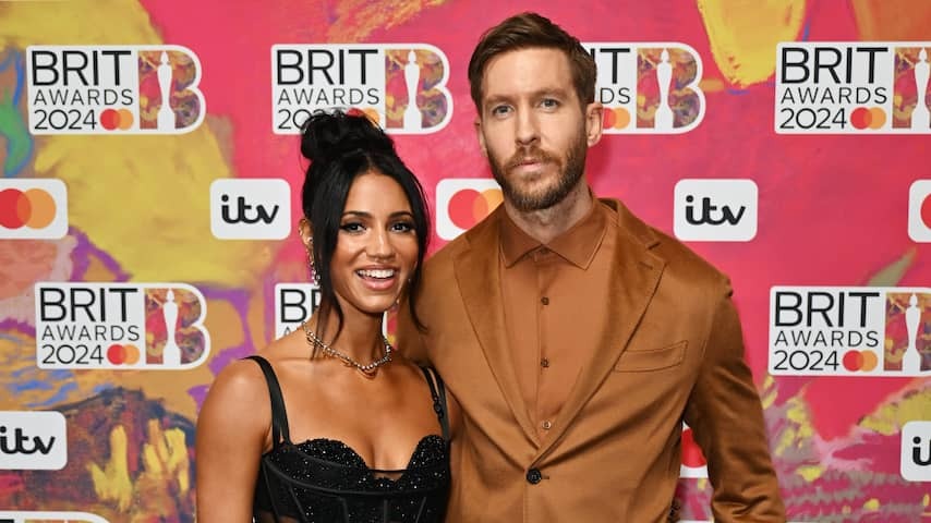 Calvin Harris and wife Vick Hope became parents for the first time