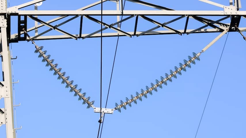 Risk of falling over high -voltage pole at Franeker