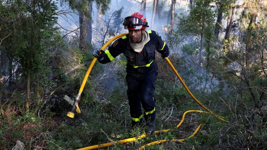 Largest French natural fire of this century under control, but is not over yet