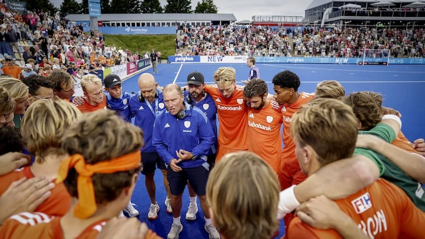 Hockey players in the European Championship final: 'Did the best match of tournament play'